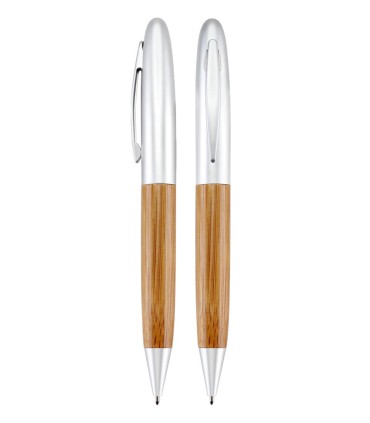 Deluxe Bolígrafo Bamboo Metal