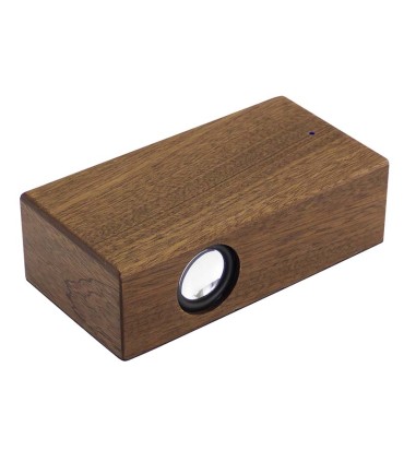 Parlante Grande Inducción Madera Nogal