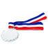 Medalla Cristal Diamond con cinta tricolor